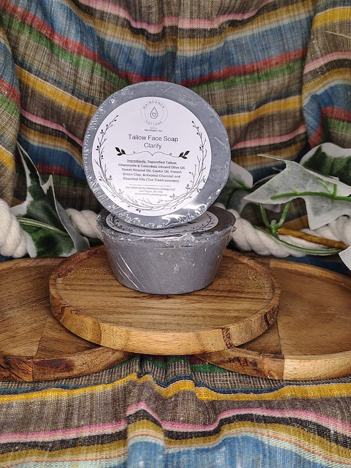 Tallow Face Soap: Clarify