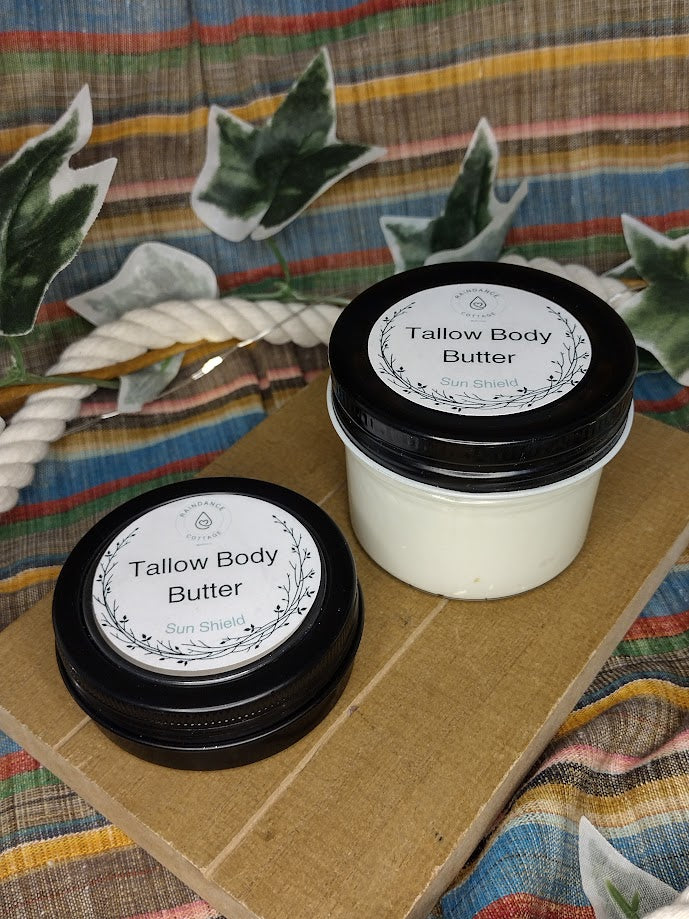 Tallow Body Butter: Sun Shield