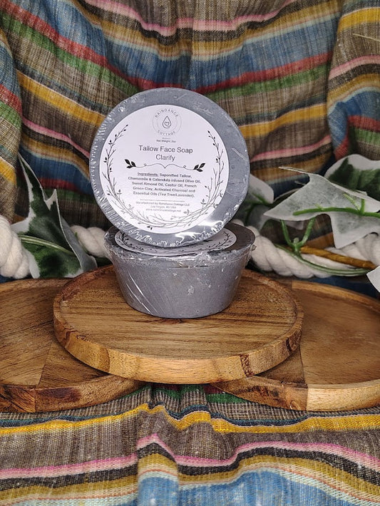 Tallow Face Soap: Clarify