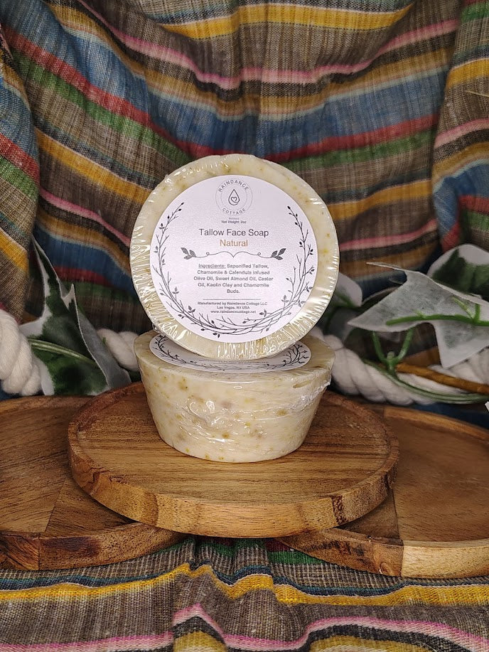 Tallow Face Soap: Natural